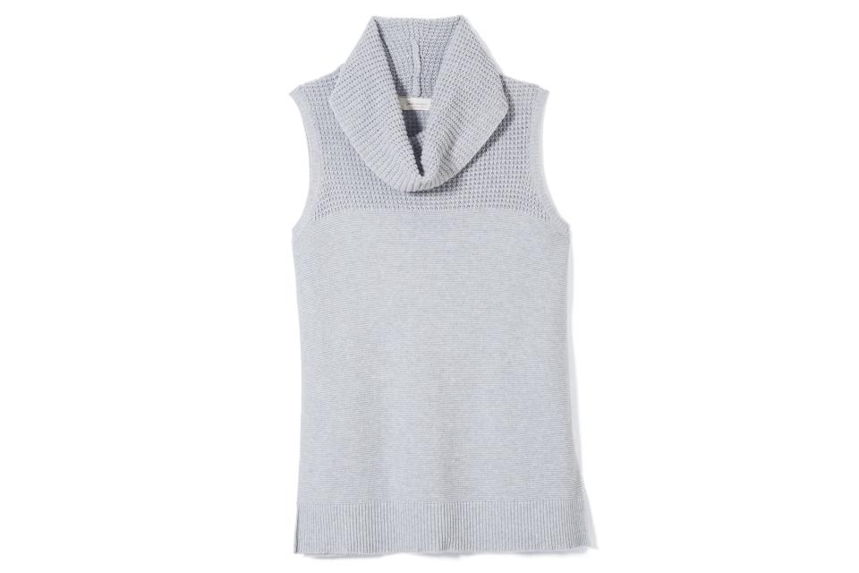 Two by Vince Camuto Cowlneck Sleeveless Sweater