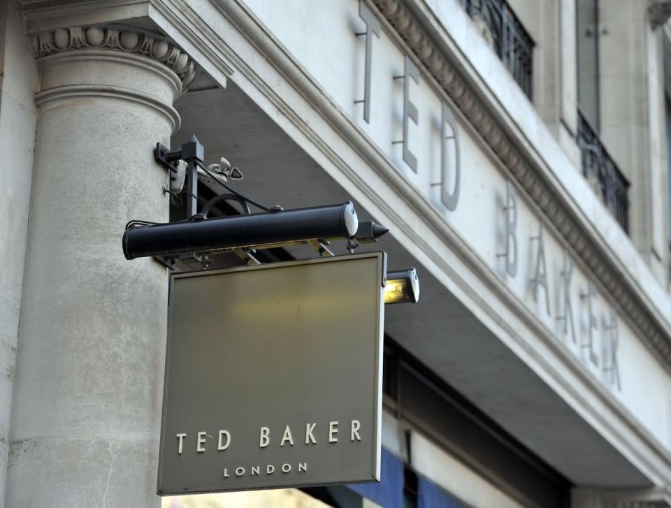 The sale of Ted Baker looks to be in doubt (Nicholas T Ansell/PA) (PA Wire)