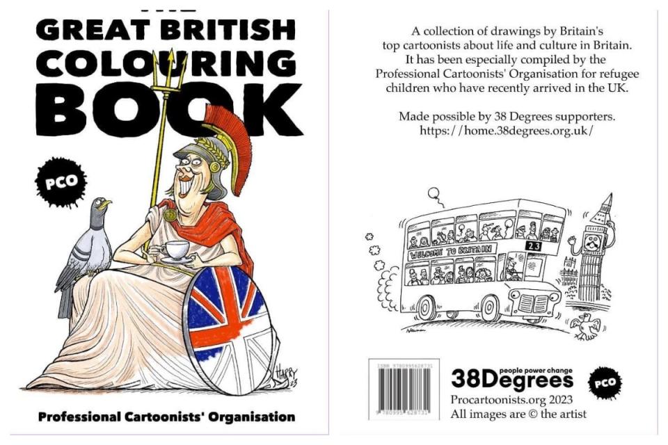 Professional Cartoonists Association: The Great British Colouring Book (Professional Cartoonists Association)