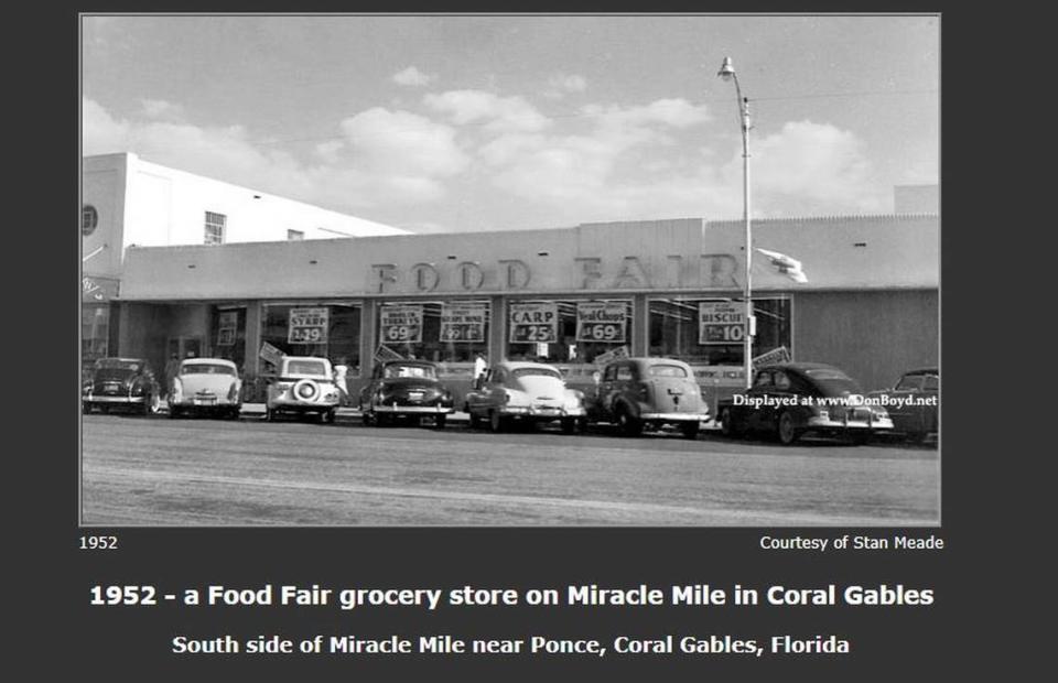 An early Food Fair.