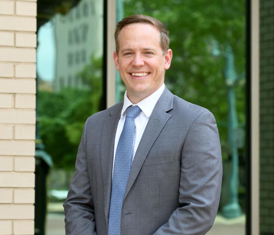 2023 Canton Regional Chamber of Commerce Twenty under 40! winner Matthew Griffin, Associate Vice President of Schauer Group Inc.  Friday,  May 19, 2023