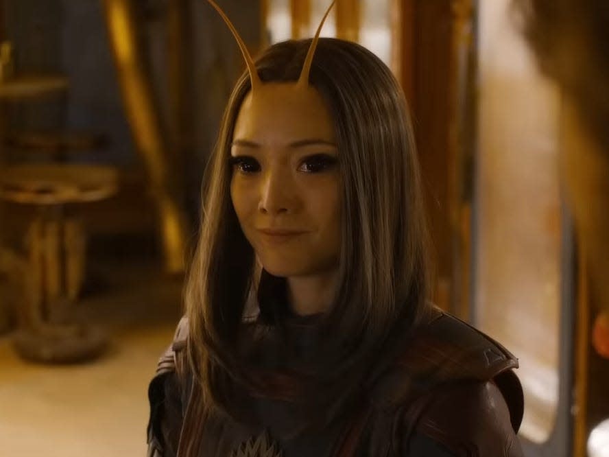 Pom Klementieff as Mantis in "Guardians of the Galaxy Vol. 3."