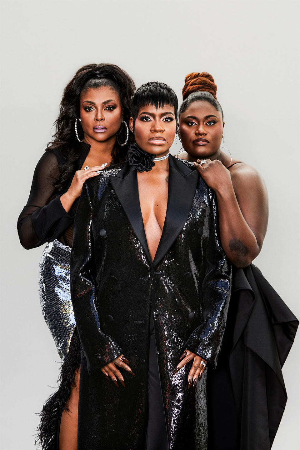 From left Taraji P. Henson, Fantasia Barrino and Danielle Brooks of the feature adaptation of the Broadway musical The Color Purple, which Henson likens to Shakespeare for the Black community.