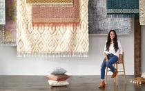 <p>Designer and Magnolia co-founder <a rel="nofollow noopener" href="https://www.elledecor.com/design-decorate/interior-designers/a24789058/joanna-gaines-new-book-homebody/" target="_blank" data-ylk="slk:Joanna Gaines;elm:context_link;itc:0;sec:content-canvas" class="link ">Joanna Gaines</a> has released a <a rel="nofollow noopener" href="https://www.anthropologie.com/shop-joanna-gaines" target="_blank" data-ylk="slk:19-piece home collection;elm:context_link;itc:0;sec:content-canvas" class="link ">19-piece home collection</a> with Anthropologie, just in time for your spring decorating plans. Boasting the former <em>Fixer Upper</em> star's love of a "gathered approach" to decorating, the collection is filled with a variety of design styles and globally-inspired pieces, including rugs and pillows that all make for a timeless space. </p><p>“For me, Anthropologie has long been a source of inspiration, so this collaboration felt like a fun and natural pairing,” said Joanna. “I really love the color palette of this collection–from the hues of blush and blue to the ochre and classic combinations of black and white–yet, while each piece may exude its own unique style, the consistency of the subtle, classic details weaved throughout pulls it all together for a wide range of home styles.”</p><p>Scroll down to see some of our favorites from the versatile collection.<br></p>