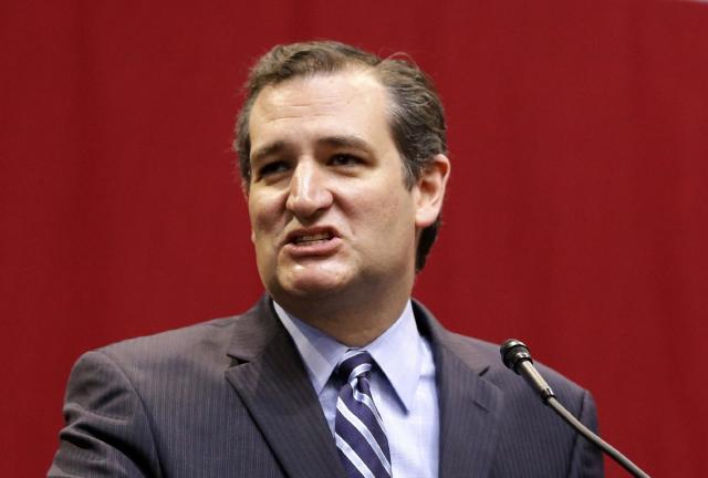 In this photo taken Nov. 4, 2014, Sen. Ted Cruz, R-Texas speaks in Austin, Texas.  (AP Photo/David J. Phillip)