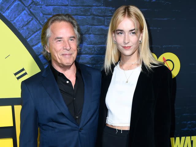 Frazer Harrison/Getty Don Johnson and Grace Johnson at the "Watchmen" premiere