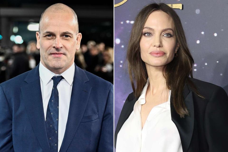 <p>Mike Marsland/WireImage</p> Jonny Lee Miller, Angelina Jolie