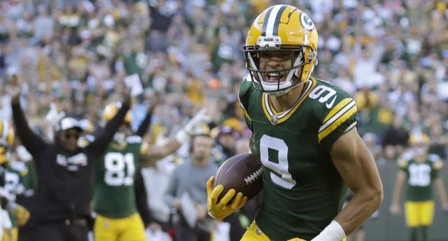 Packers WR Christian Watson is one of top 10 fastest players on