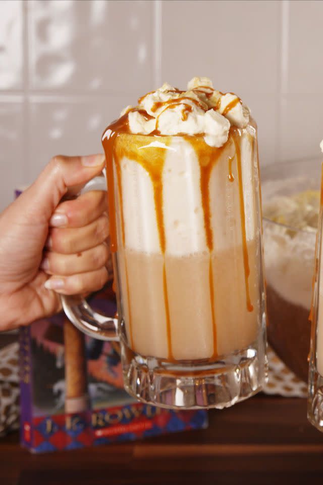19) Boozy Butterbeer Punch