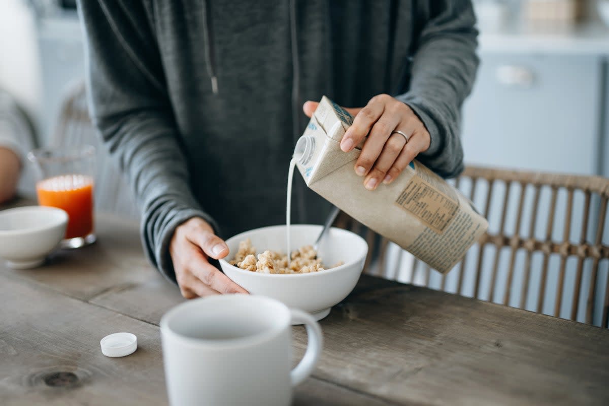 Oat milk is hitting headlines thanks to viral videos circulating online  (Getty)