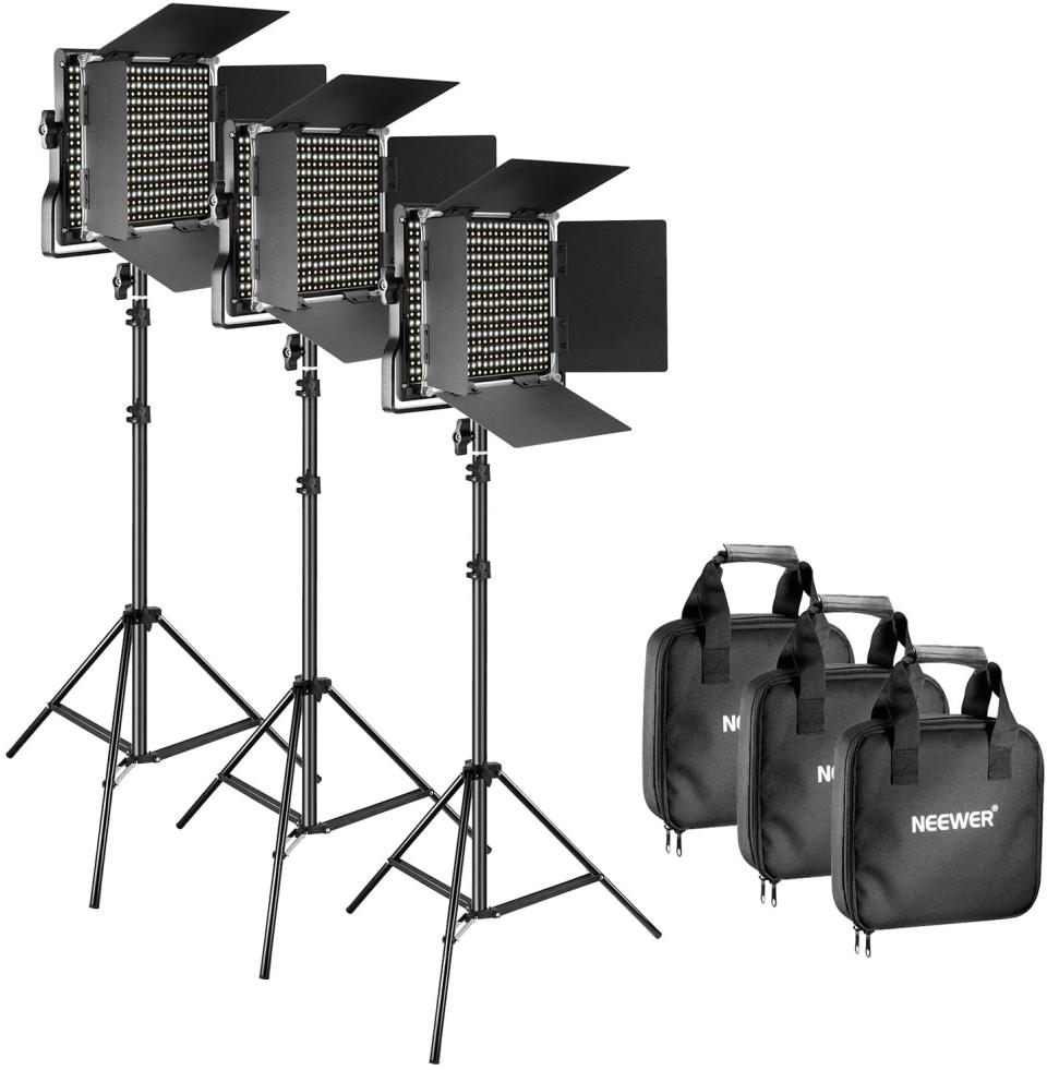 three point lighting kit