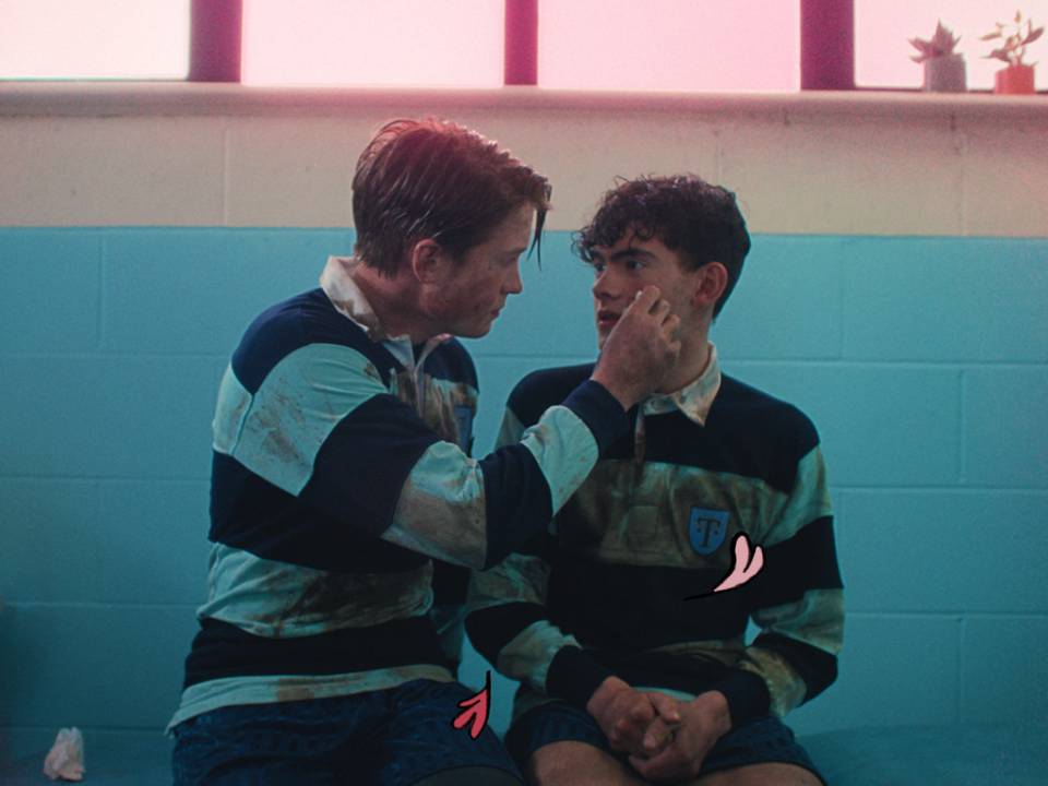 Kit Connor and Joe Locke in 'Heartstopper' on Netflix (Netflix)