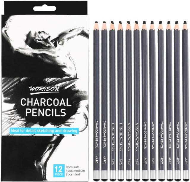 Best Compressed Charcoal for Drawing and Sketching –