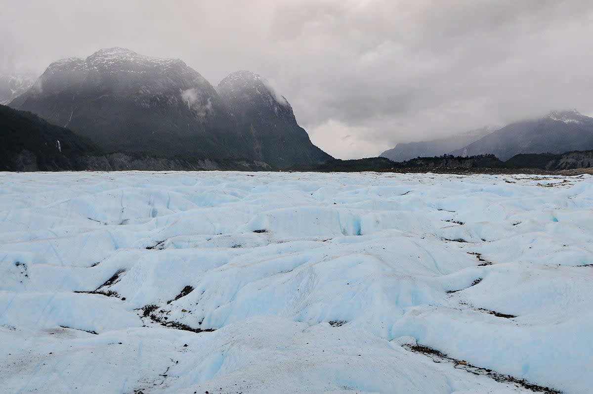 A large chunk of ice fell off the  glacier in early October  (Getty Images/iStockphoto)