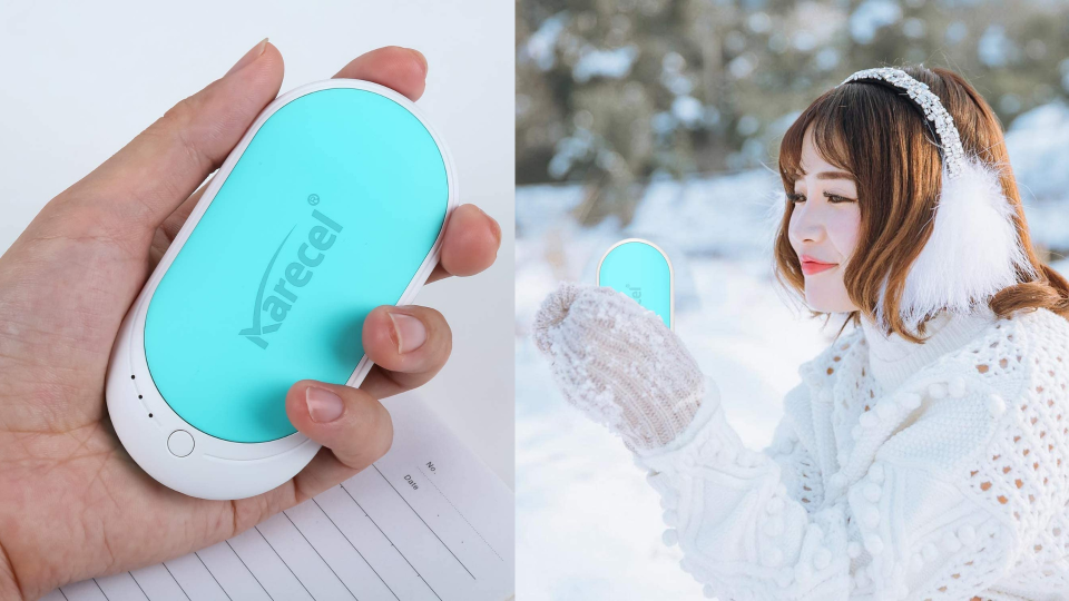 If you're someone who suffers with poor circulation in your hands or fingers during the winter, this Karecel hand warmer is perfect for you.