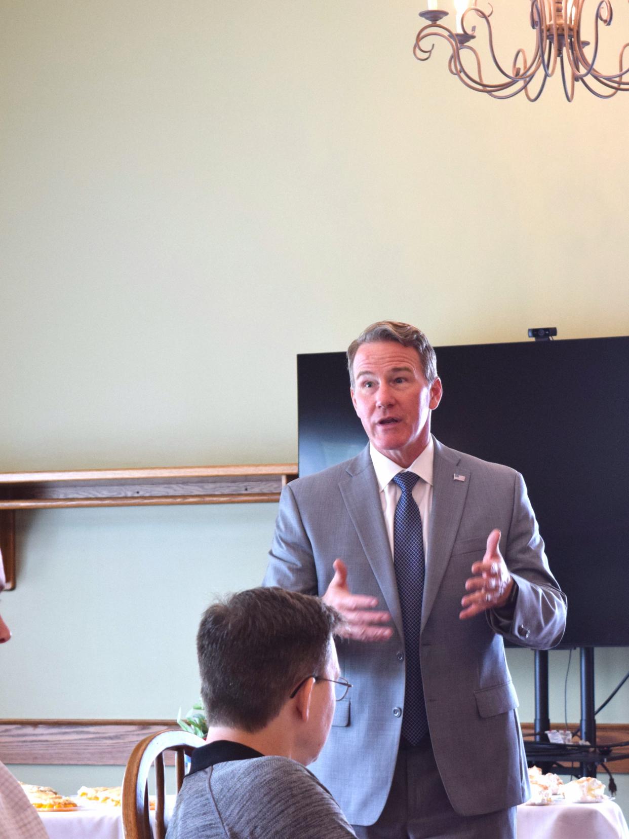 Gubernatorial candidate John Husted explained that his aspirations as governor are to make Ohio the unquestionable leader in the country for economic development.