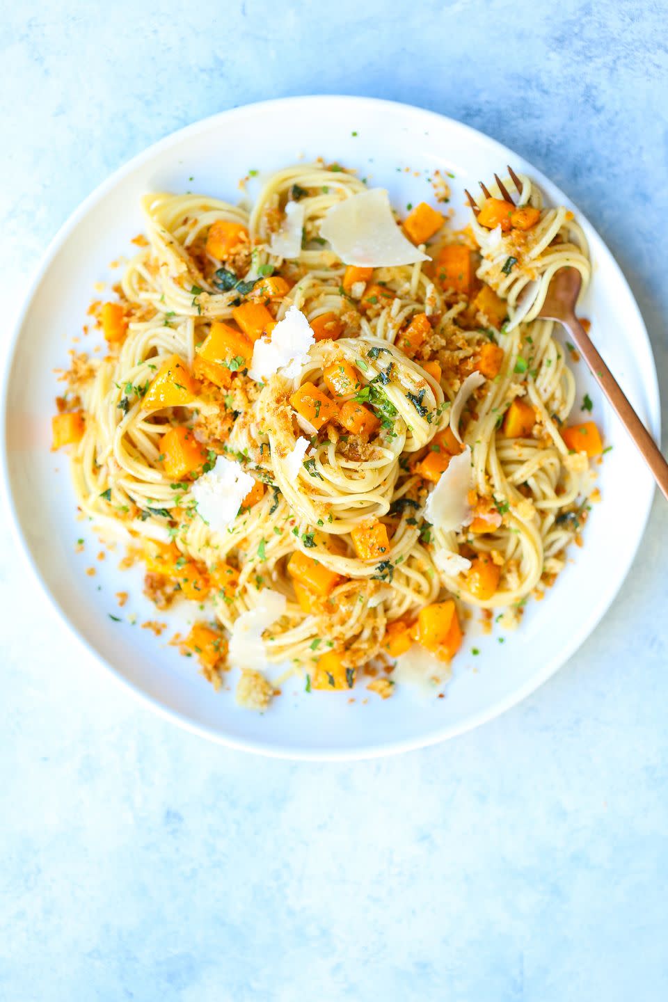 Brown Butter Butternut Squash Pasta