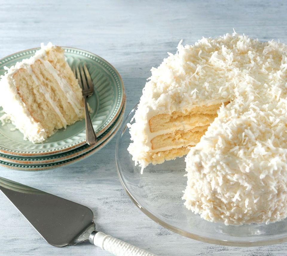 Coconut cake at TooJay's.