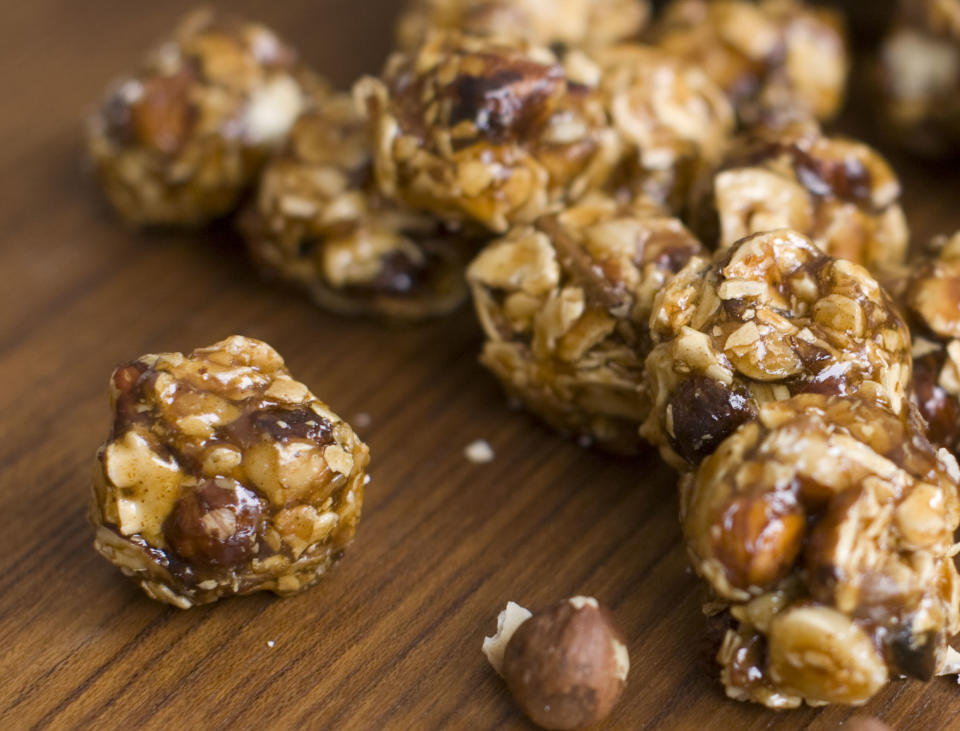 This Mar. 3, 2014 photo shows spiced hazelnut ingberlach in Concord, N.H. (AP Photo/Matthew Mead)