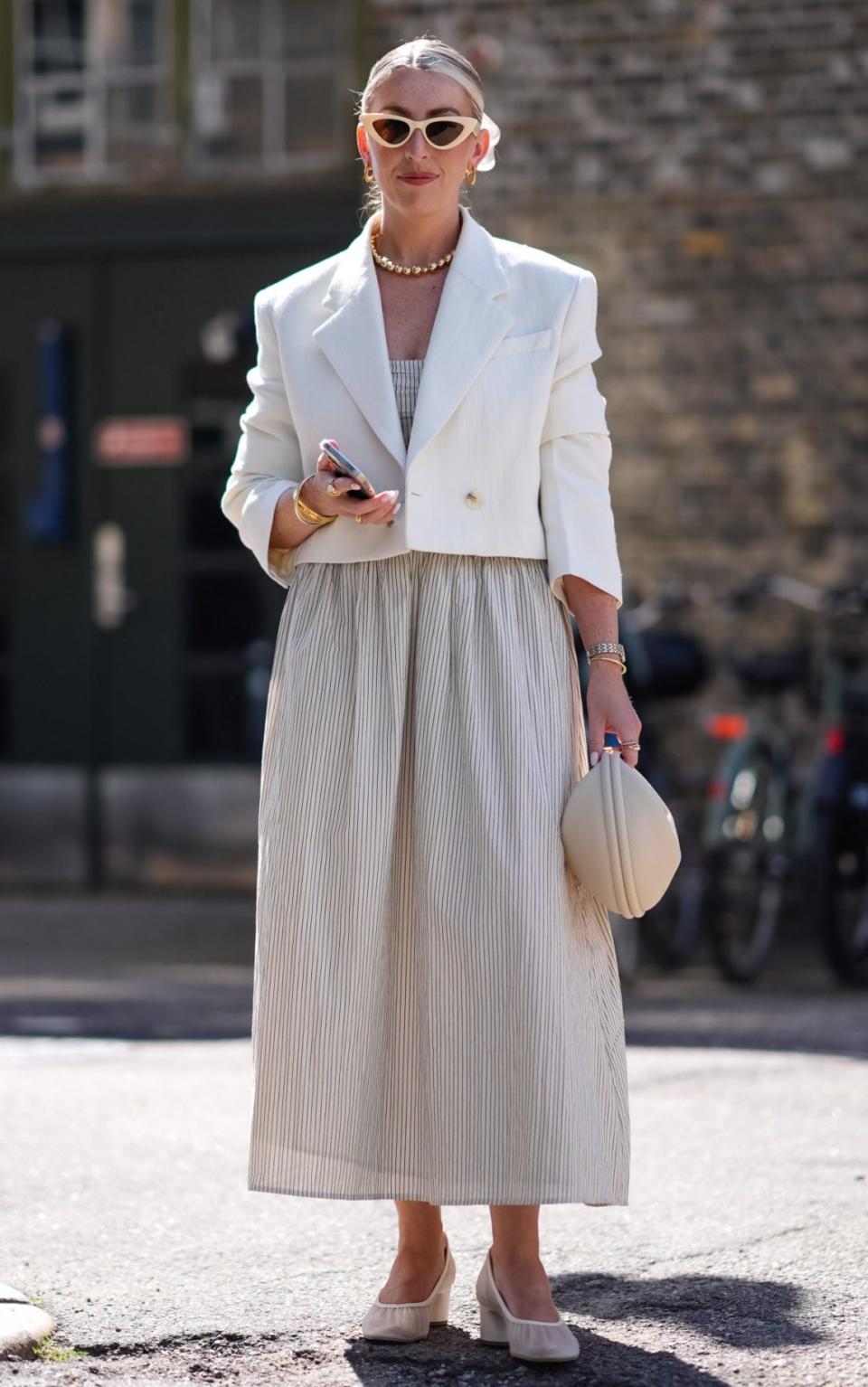 Woman at Copenhagen Fashion Week