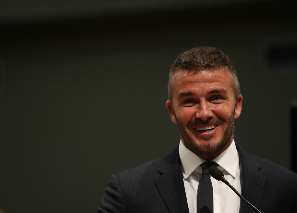 David Beckham persigue el sueño de crear un estadio para Inter Miami C.F. (Getty Images)