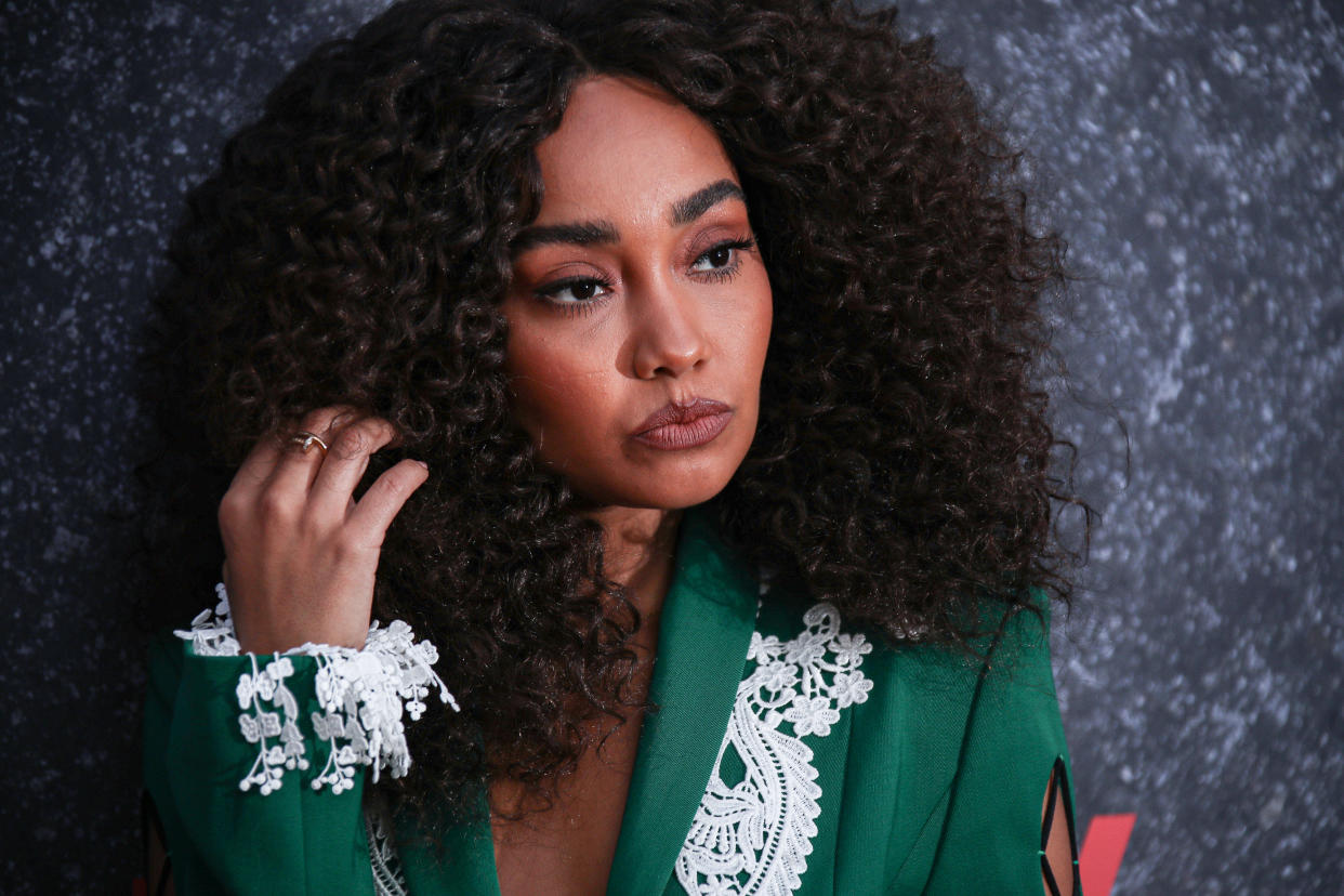 LONDON, ENGLAND - SEPTEMBER 04: Leigh-Anne Pinnock attends the "Top Boy" UK Premiere at Hackney Picturehouse on September 04, 2019 in London, England. (Photo by Mike Marsland/WireImage)