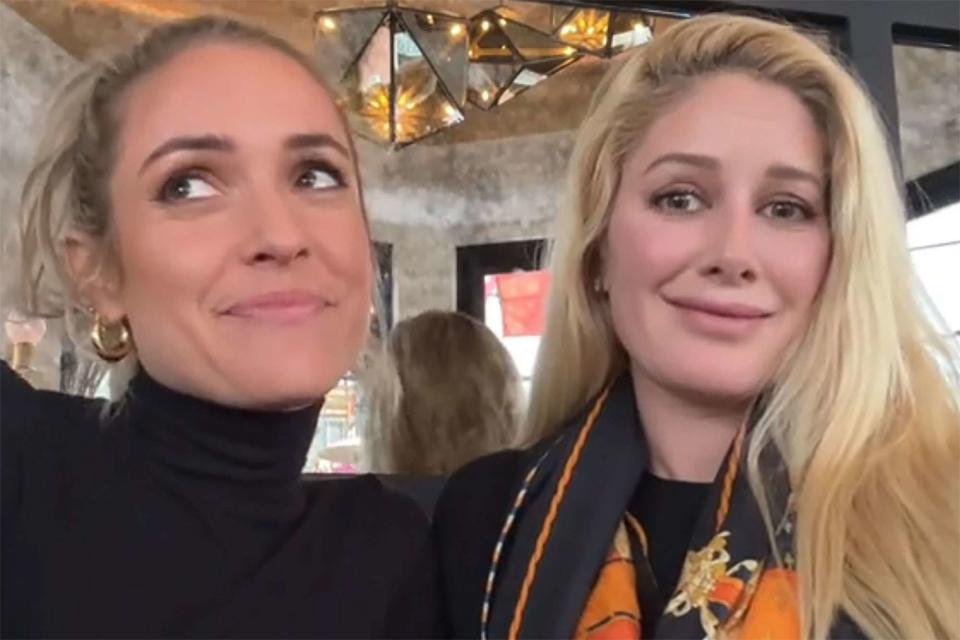 <p>Kristin Cavallar/Tiktok</p> Kristin Cavallari (left) and Heidi Montag Pratt