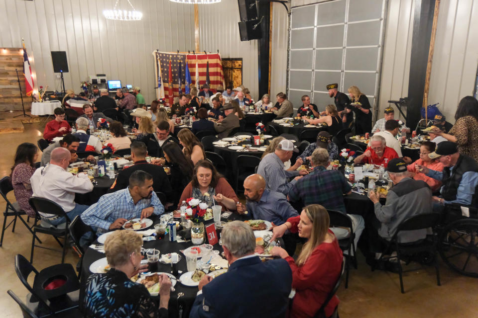 BOOM Adventures brought together over 200 veterans and families may 18 for the Armed Forces Day Banquet in Amarillo.