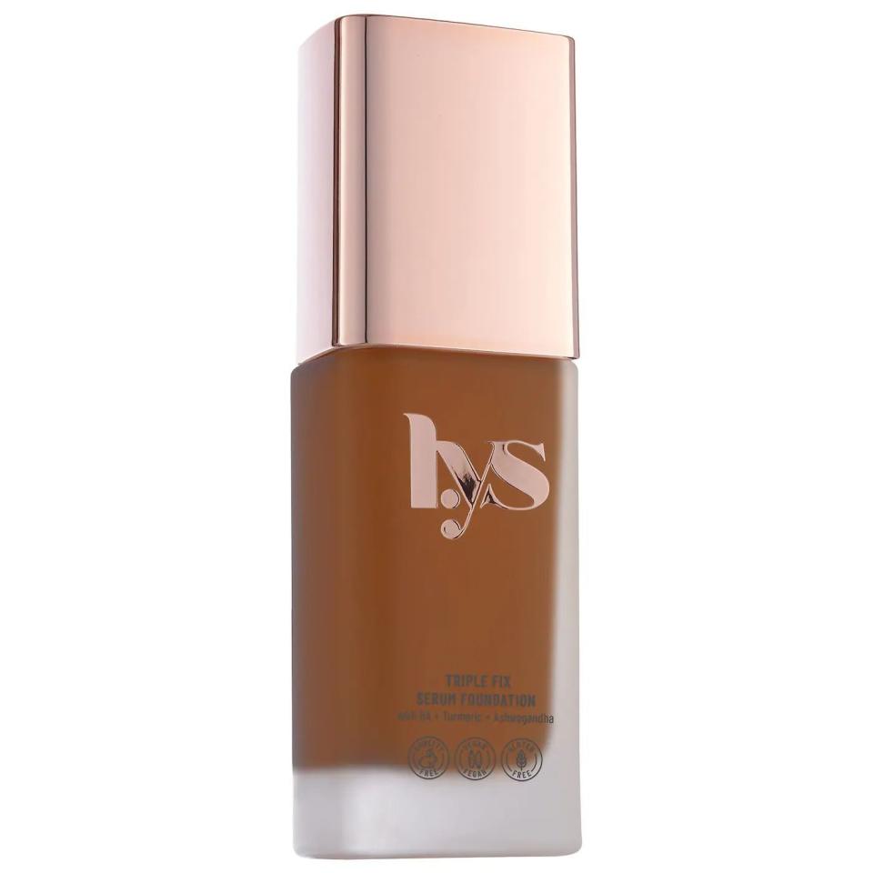 <p><a href="https://go.redirectingat.com?id=74968X1596630&url=https%3A%2F%2Fwww.sephora.com%2Fproduct%2Flys-beauty-triple-fix-serum-foundation-P468380&sref=https%3A%2F%2Fwww.bestproducts.com%2Fbeauty%2Fa35339563%2Fblack-owned-beauty-brands%2F" rel="nofollow noopener" target="_blank" data-ylk="slk:Shop Now;elm:context_link;itc:0;sec:content-canvas" class="link ">Shop Now</a></p><p>Triple Fix Serum Foundation </p><p>$22.00</p><p>sephora.com</p>