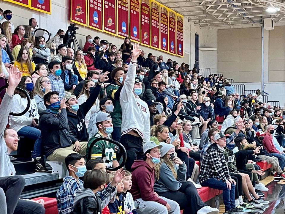 The 1,000-seat Flagler Gym is usually packed for home basketball doubleheaders involving the men's and women's teams.