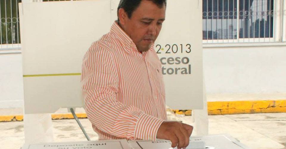 Gregorio Gómez Martínez, candidato del PRD a la alcaldía de Tihuatlán, al norte de Veracruz