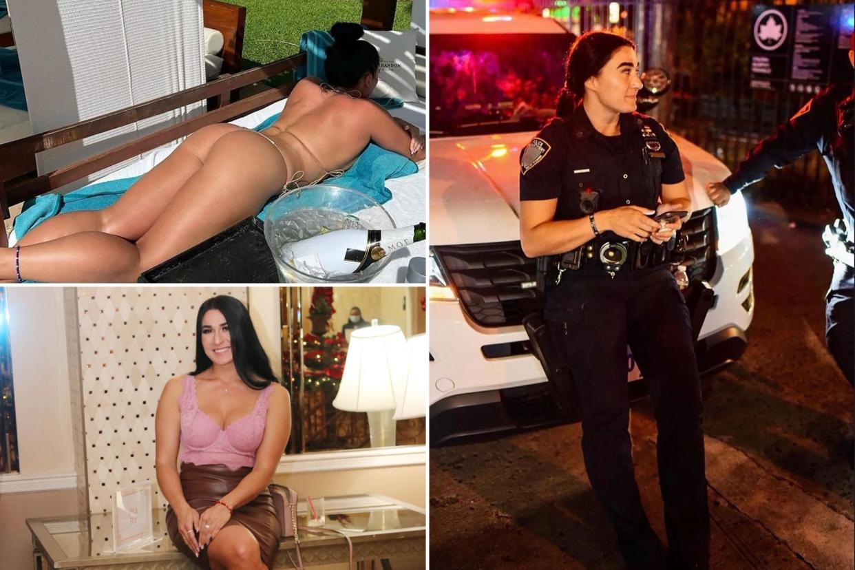 Alisa Bajraktarevic, 34, joined the department in 2012 and sent the salacious snap to Lt. Mark Rivera, whom she dated for a few months that year, she said in her Manhattan Supreme Court lawsuit.