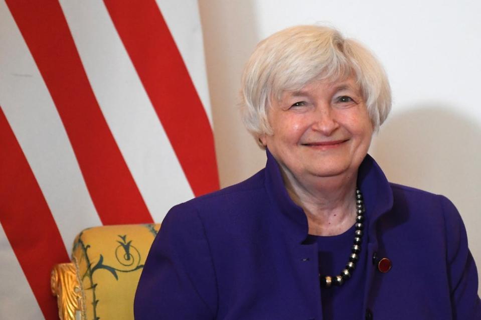 US Treasury Secretary Janet Yellen has said the new global minimum corporate tax rate of 15% is unlikely to be changed (PA) (PA Wire)