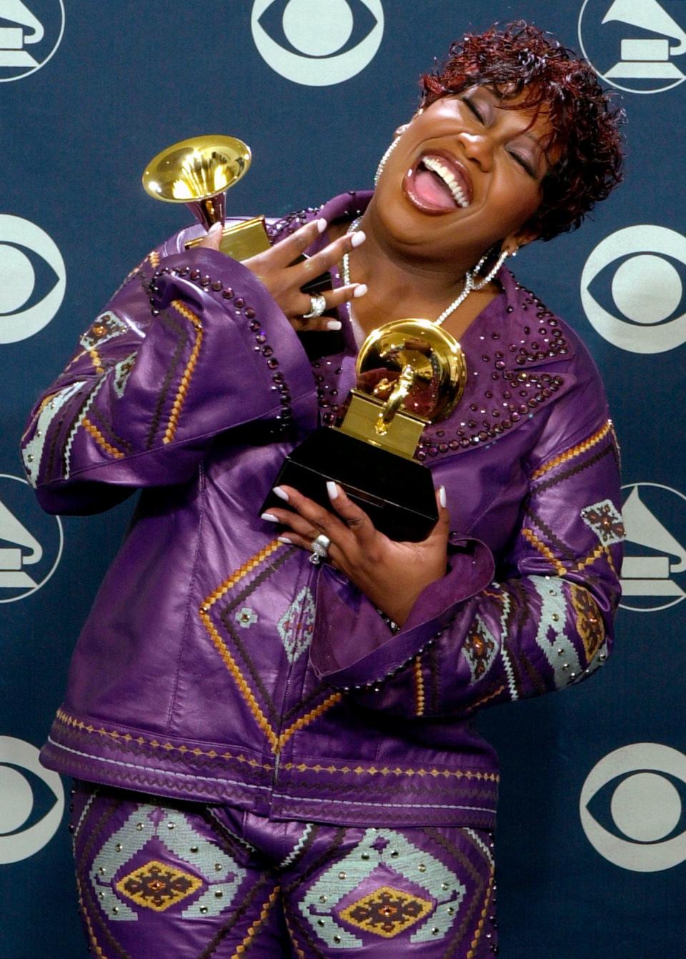 Missy Elliott took home her first solo Grammy for 