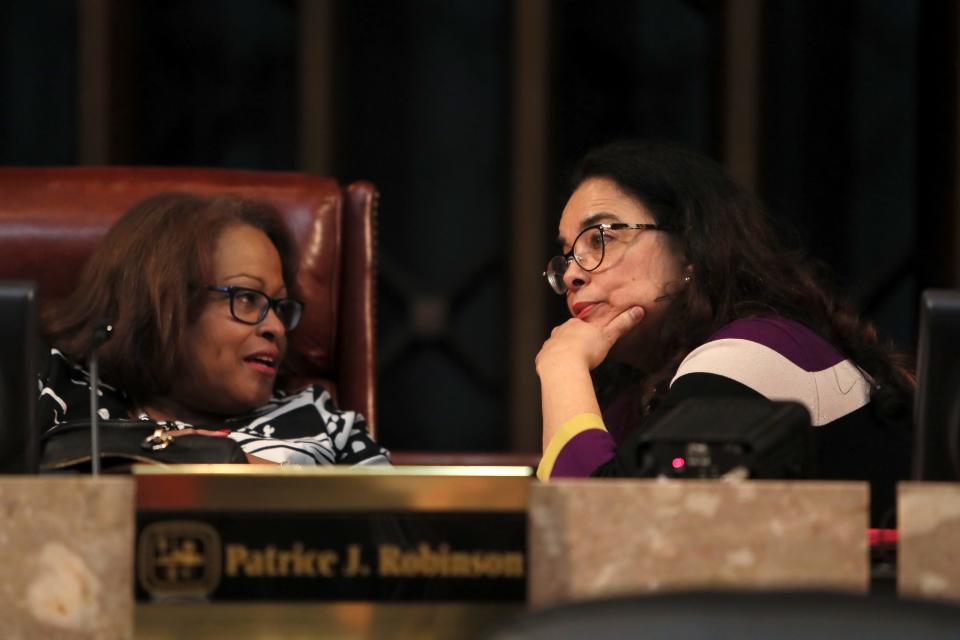 Memphis City Councilwoman Cheyenne Johnson, right, moved to the Whitehaven area 30 years ago to be closer to her family.