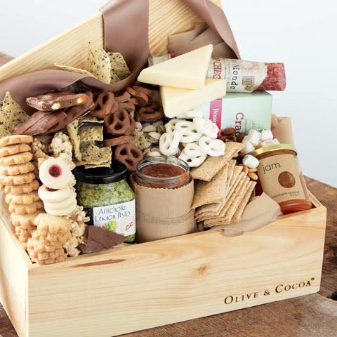 <p><a href="https://go.redirectingat.com?id=74968X1596630&url=https%3A%2F%2Fwww.oliveandcocoa.com%2Fproduct%2FTastes_for_Everyone%2Ffood-gifts&sref=https%3A%2F%2Fwww.housebeautiful.com%2Fshopping%2Fhome-accessories%2Fg39763891%2Fmothers-day-baskets%2F" rel="nofollow noopener" target="_blank" data-ylk="slk:Shop Now;elm:context_link;itc:0;sec:content-canvas" class="link ">Shop Now</a></p><p>Tastes for Everyone Basket</p><p>oliveandcocoa.com</p><p>$54.00</p>