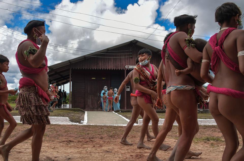 Según el Gobierno brasileño, la pandemia se encuentra “controlada” en esta región, aunque la operación militar continúa. (Foto: Nelson Almeida / AFP / Getty Images).