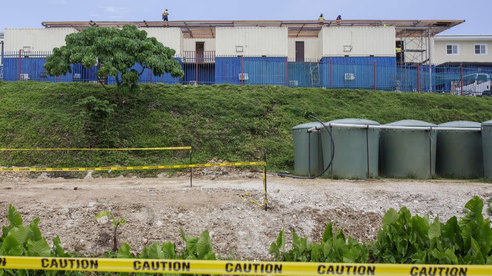 The Manus Island detention center in Papua New Guinea was closed in October 2017. - Jonas Gratzer/LightRocket/Getty Images