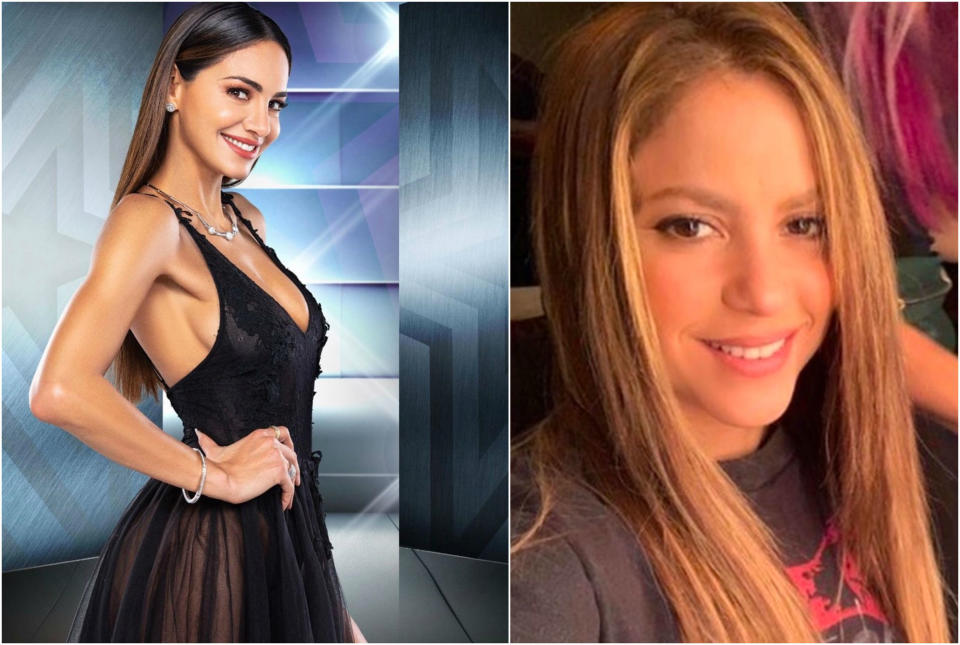 Domínguez comparte con su prima Shakira el atractivo, aunque ella se ha decantado por la interpretación y la televisión en lugar de la música. (Foto: Caracol Televisión / Instagram / <a href="https://www.instagram.com/p/B2joxj3gsd7/" rel="nofollow noopener" target="_blank" data-ylk="slk:@shakira;elm:context_link;itc:0;sec:content-canvas" class="link ">@shakira</a>)