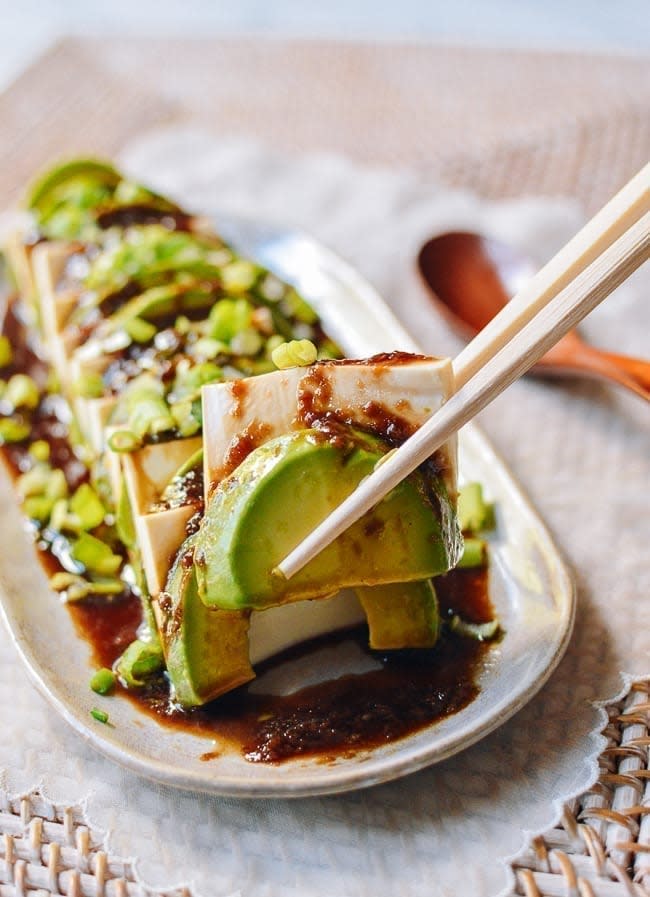 Tofu Avocado Salad