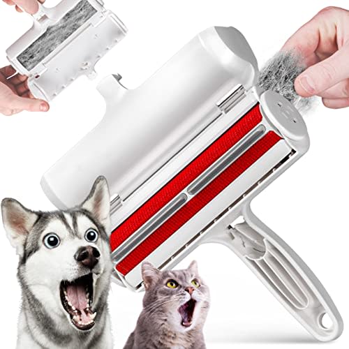 ChomChom Pet Hair Remover - Reusable Cat and Dog Hair Remover for Furniture, Couch, Carpet, Car…