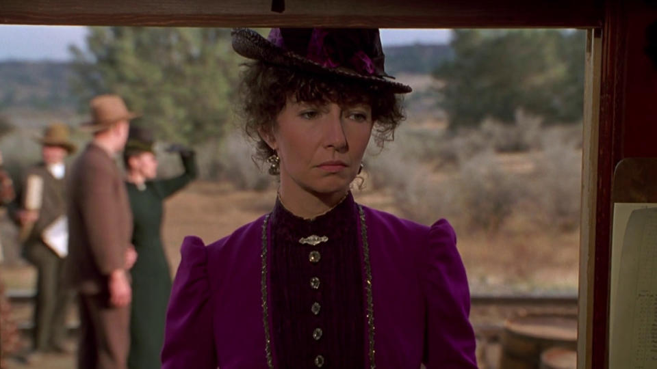 Mary Steenburgen as Clara in 'Back to the Future Part III'. (Credit: Universal)