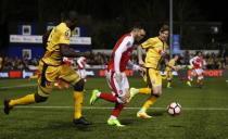 Britain Football Soccer - Sutton United v Arsenal - FA Cup Fifth Round - The Borough Sports Ground - 20/2/17 Arsenal's Lucas Perez in action Action Images via Reuters / Andrew Couldridge Livepic