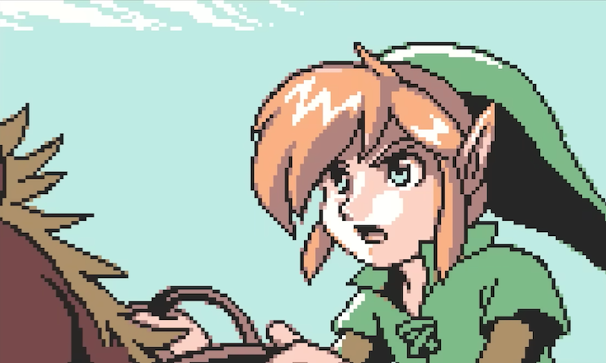 This is how Zelda: Tears of the Kingdom would look like if it was for Game  Boy Color