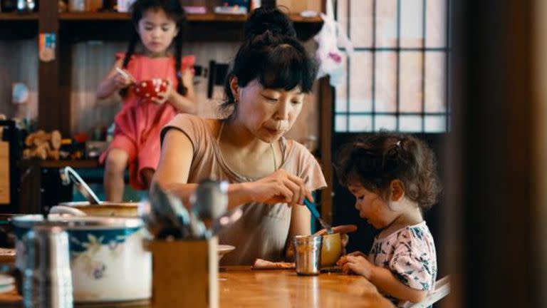 Una familia en Japón