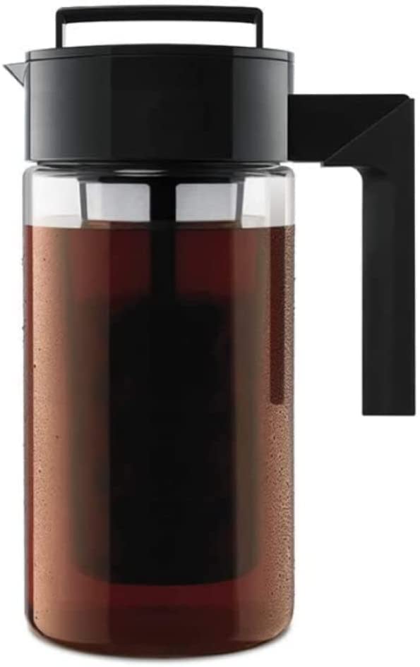 bodum Bean Cold Brew Press and Iced Coffee Maker, 51 Oz., 51 Ounce, Black