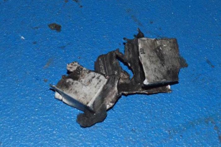 12-volt battery thought to be power source for the bomb (via New York Times)