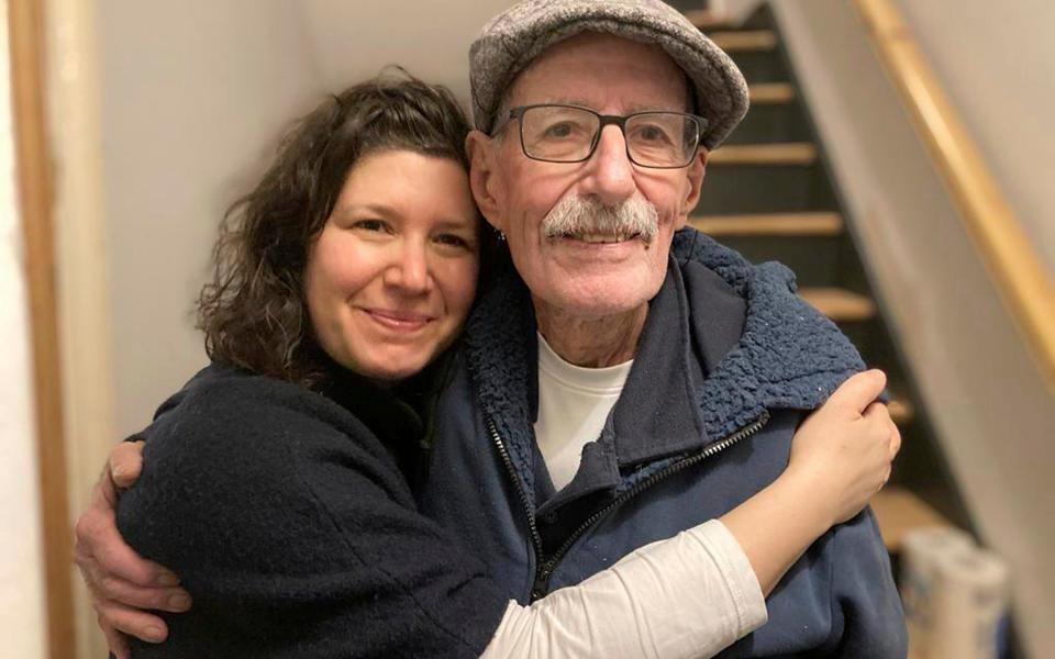 Sharone Lifschitz and her father Oded Lifshitz