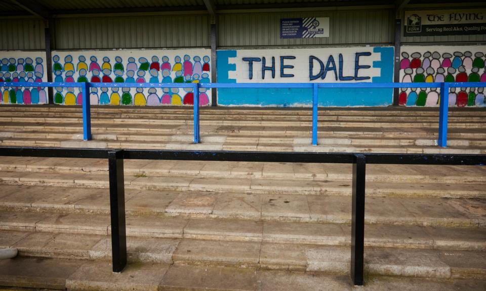 <span>Rochdale played a record 36 consecutive seasons in English football’s fourth tier from 1974 to 2010.</span><span>Photograph: Christopher Thomond/The Guardian</span>