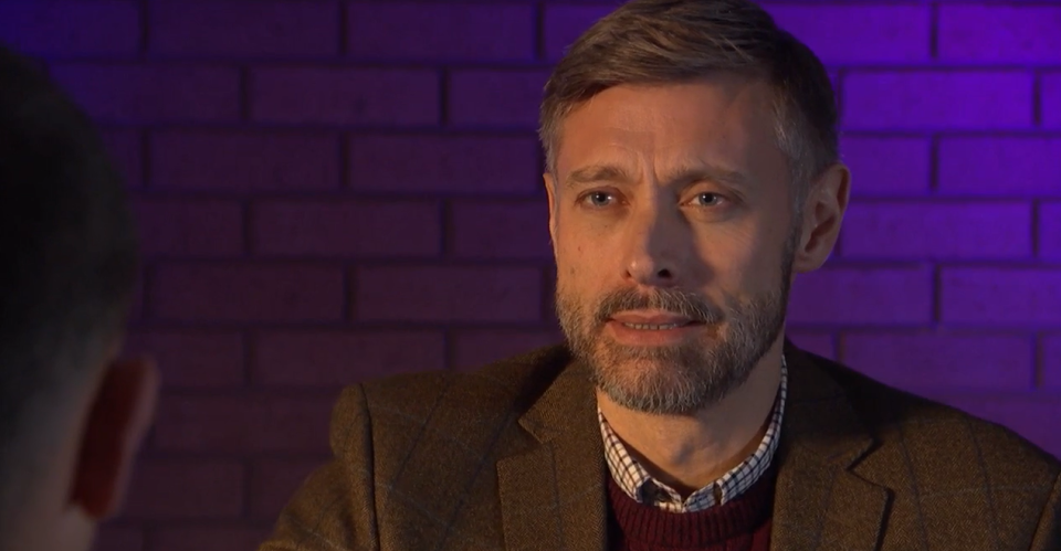 alan turkington as declan hawthorne in hollyoaks